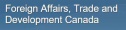Foreign Affairs, Trade and Development Canada logo