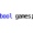 bool games logo
